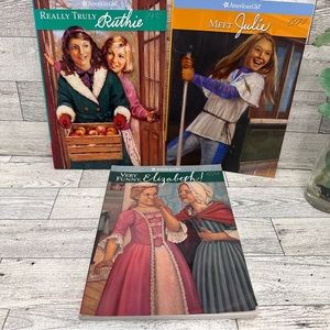 American girl doll very funny set of three books